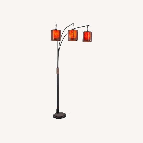 Used Lamps Plus Red Ceiling Lamp for sale on AptDeco