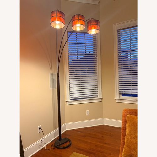 Used Lamps Plus Red Ceiling Lamp for sale on AptDeco
