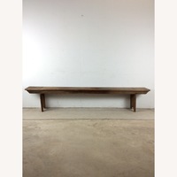 Antique Farmhouse Bench with Tongue & Groove