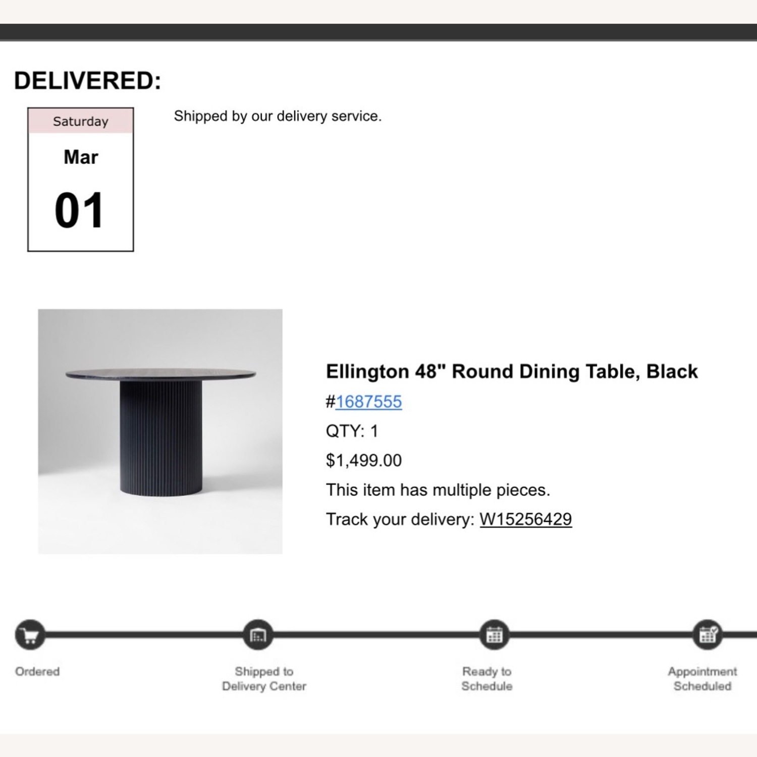 Wet Elm Ellington Tank Table With Fluted Base - image-6