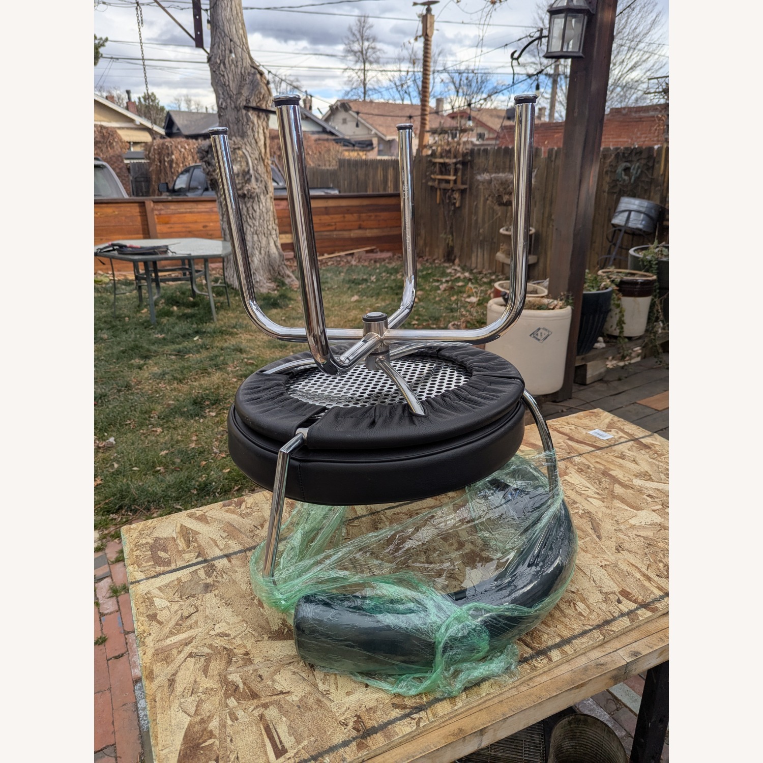 Le Corbusier Lc7 Swivel Chair for Cassina  - image-4