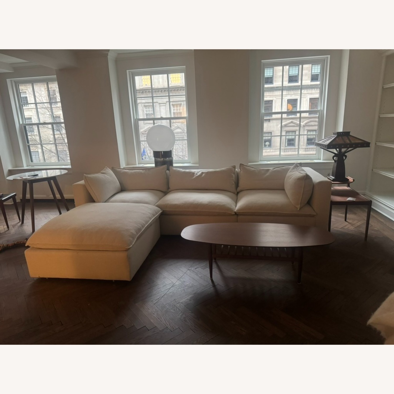 Crate & Barrel Lotus 5 Piece Sectiona - image-2