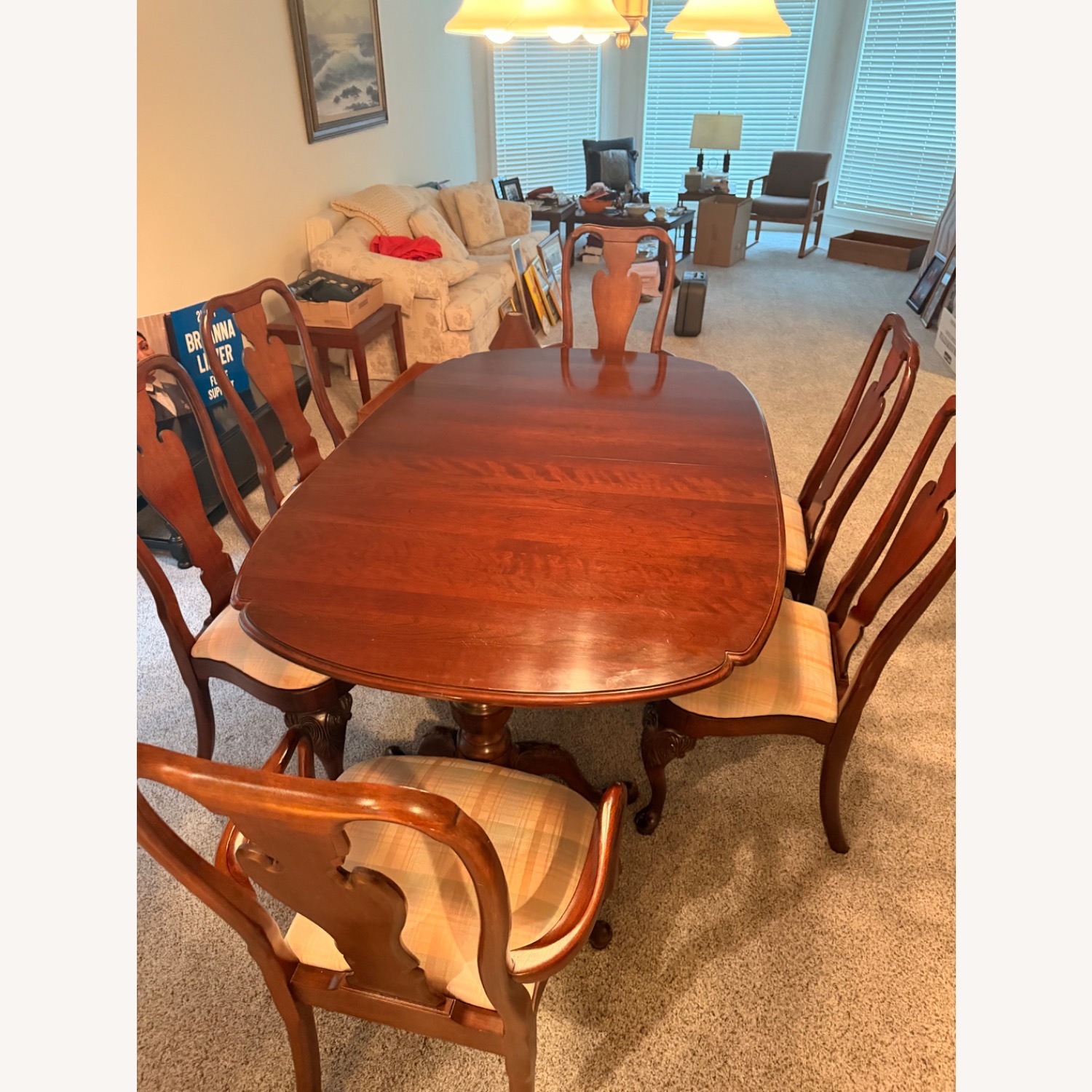 Vintage/Antique Wood Dining Sets - image-5