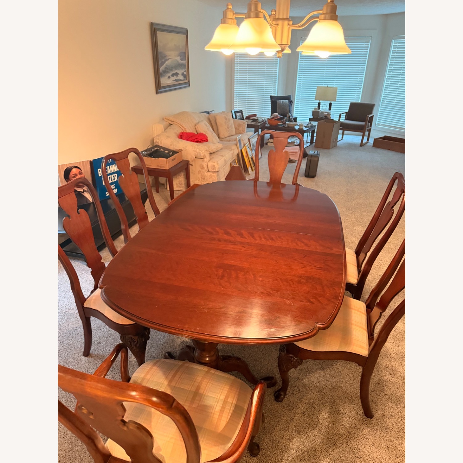 Vintage/Antique Wood Dining Sets - image-6