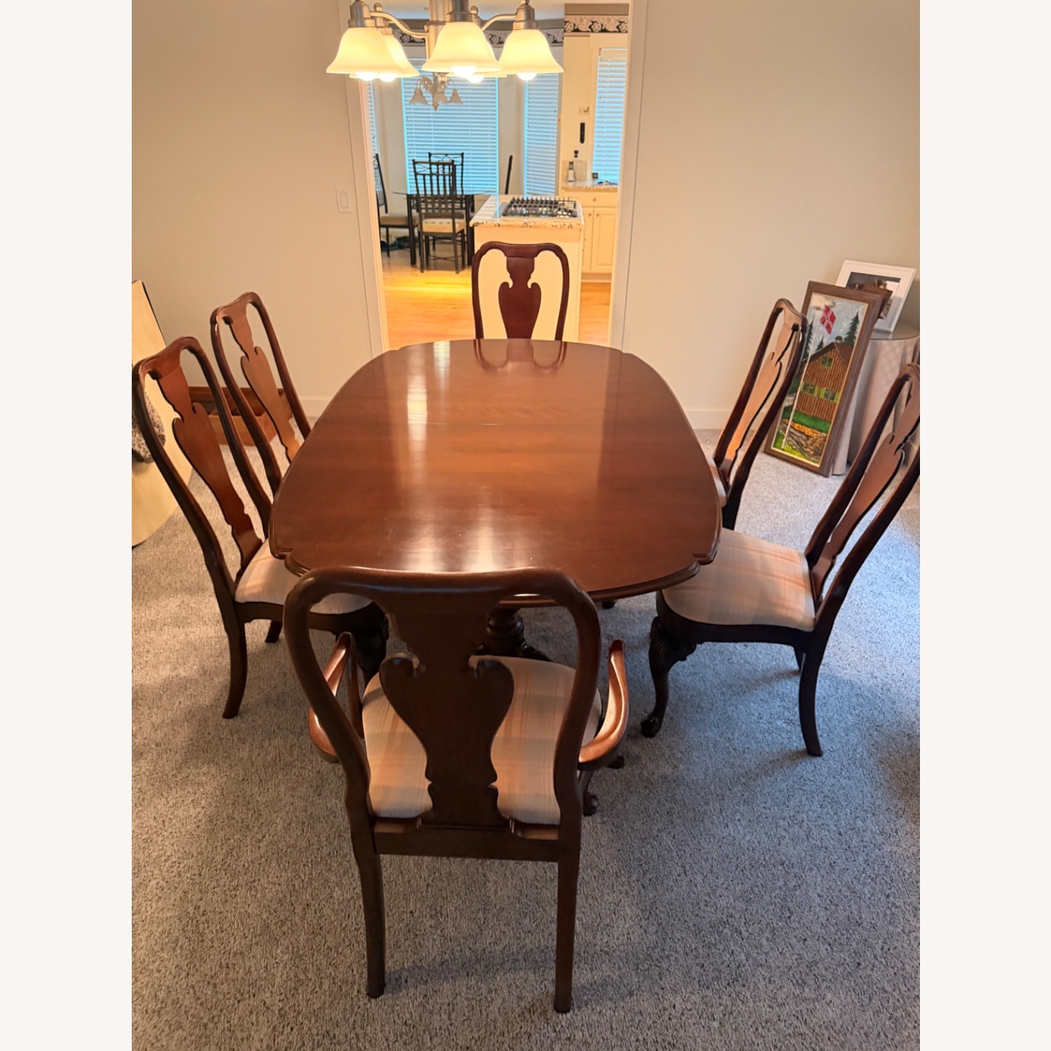 Vintage/Antique Wood Dining Sets - image-1