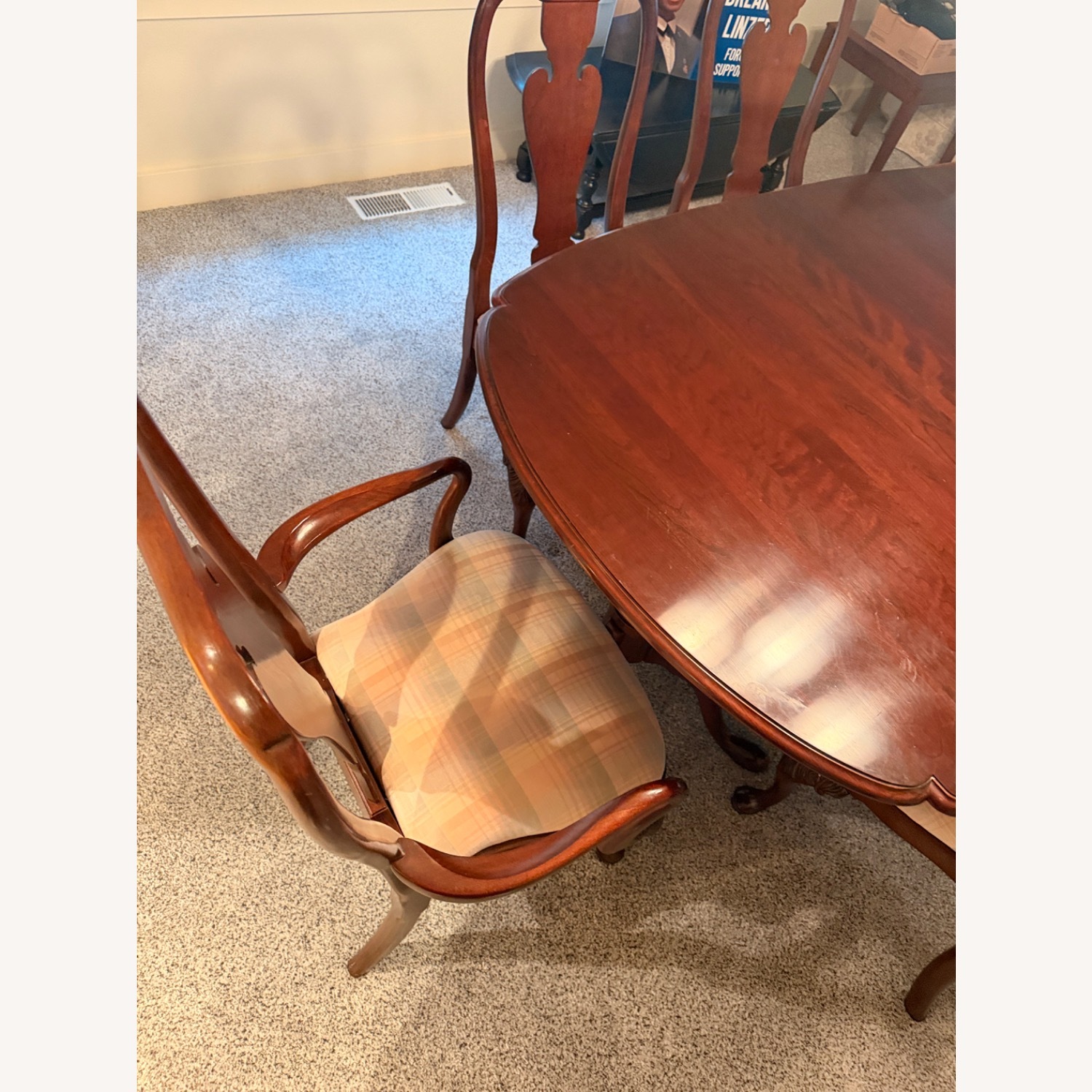 Vintage/Antique Wood Dining Sets - image-9