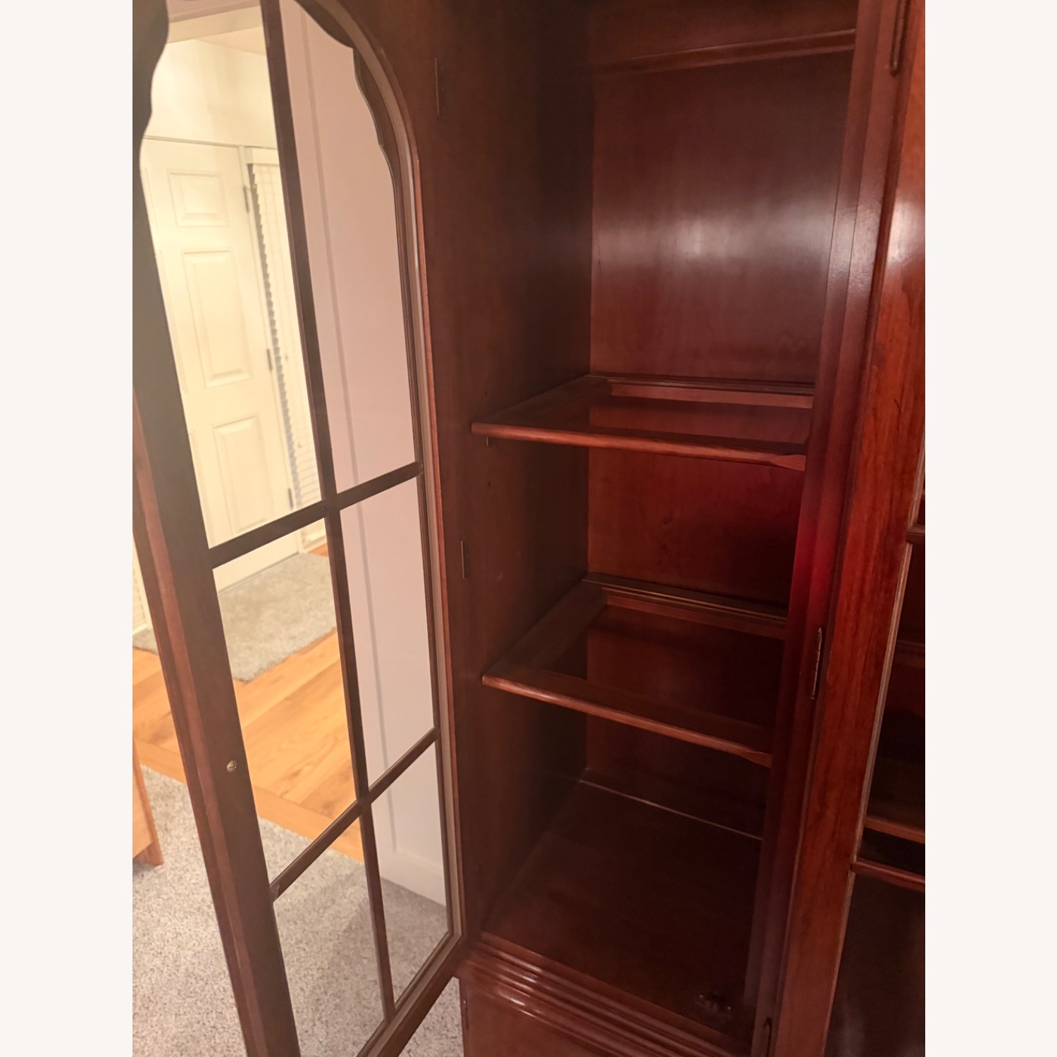 Vintage/Antique Wood Wall Unit - image-3