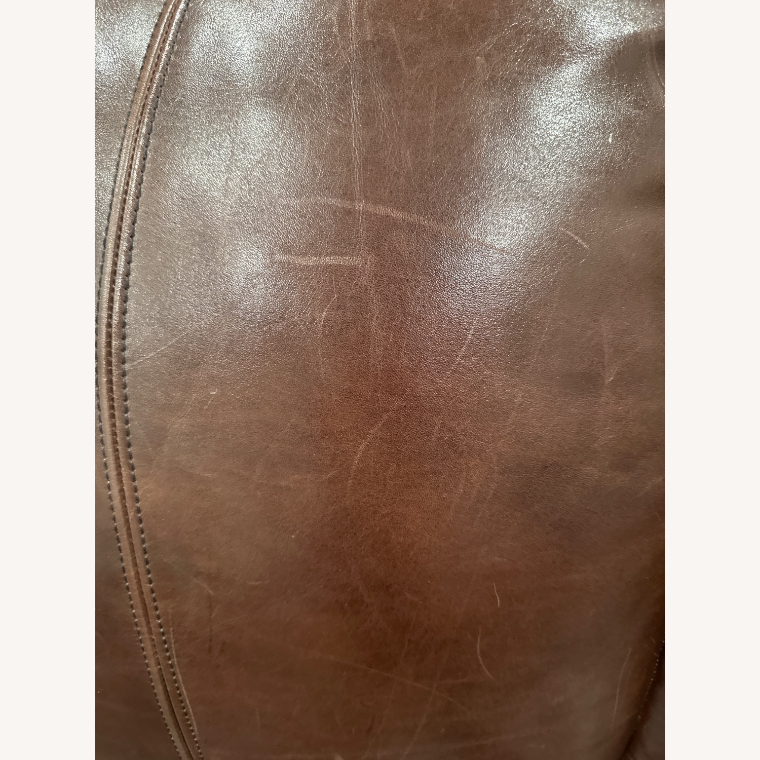 WHL Collection Craftsman Dark Brown 2 Seater Sofa - image-3