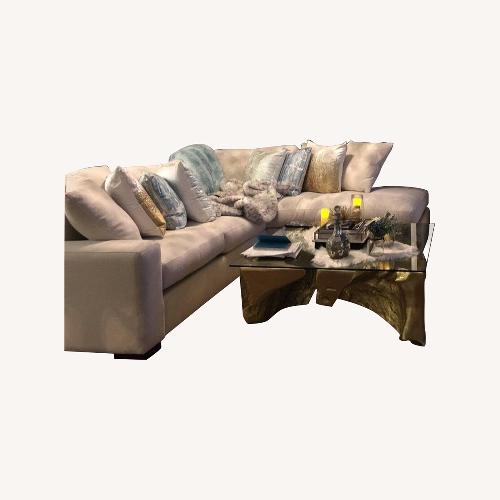 Used Z Gallerie Off-white Sectional for sale on AptDeco