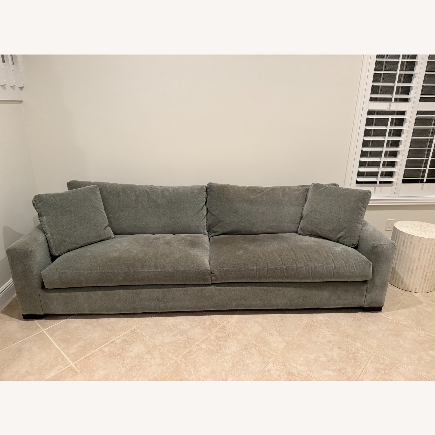 Room & Board 108" Metro Sofa in Sage Green  - image-1