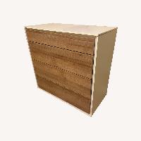 Danish Design Store Jysk White Wood Veneer Dresser