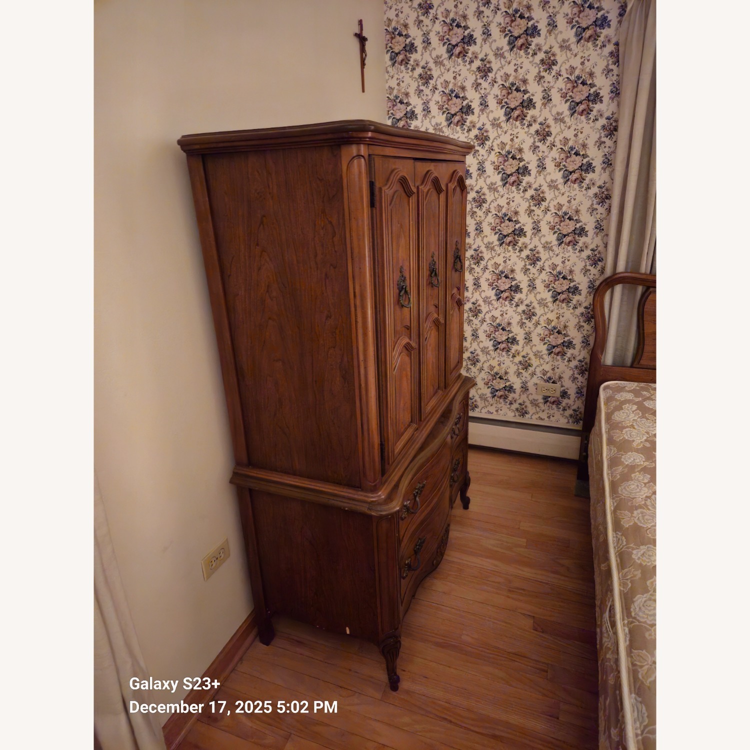 Vintage/Antique Armoire French Provincial - image-2