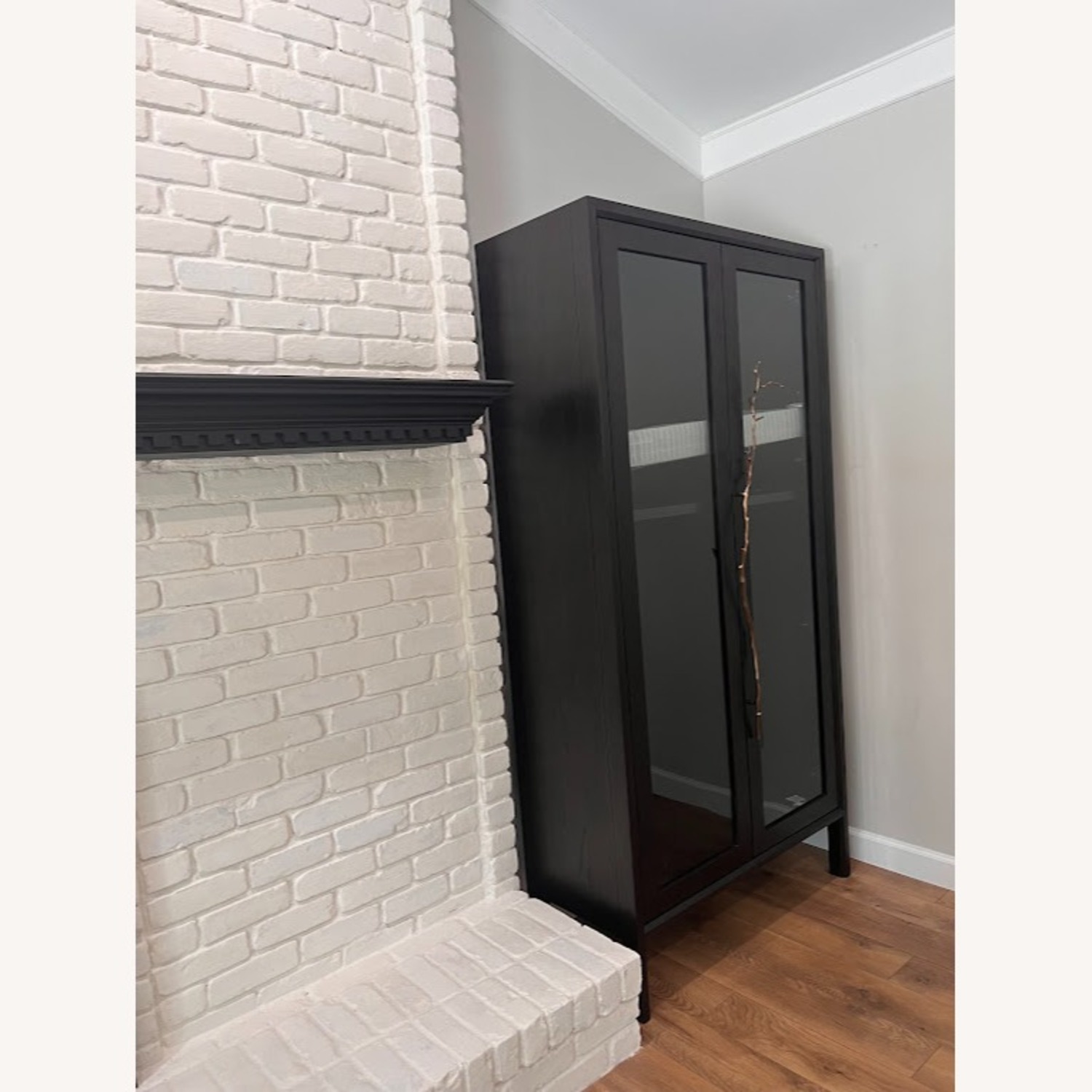 Arhaus Dark Brown Wood Bookcase - image-5