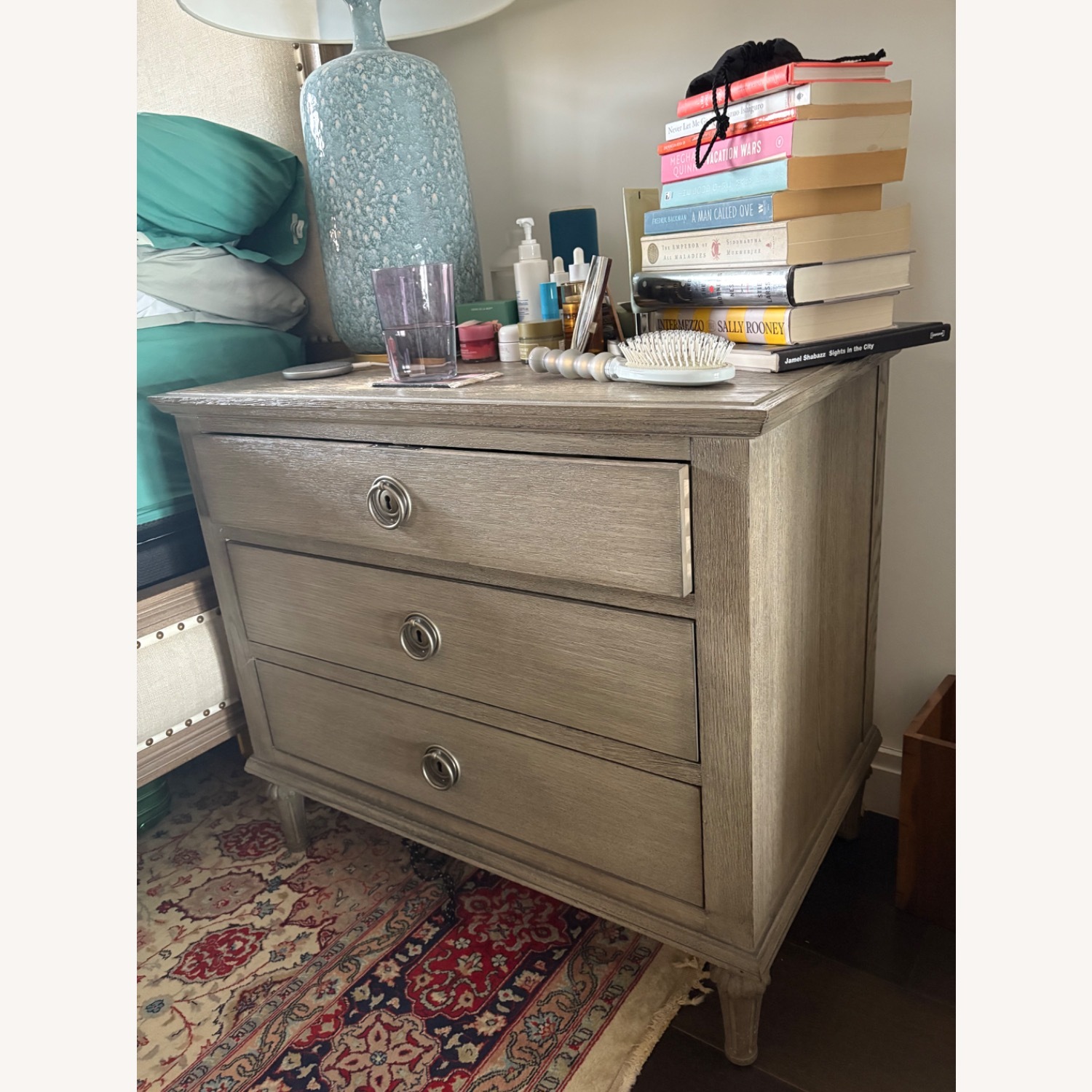 Restoration Hardware Maison Closed Nightstand - image-3