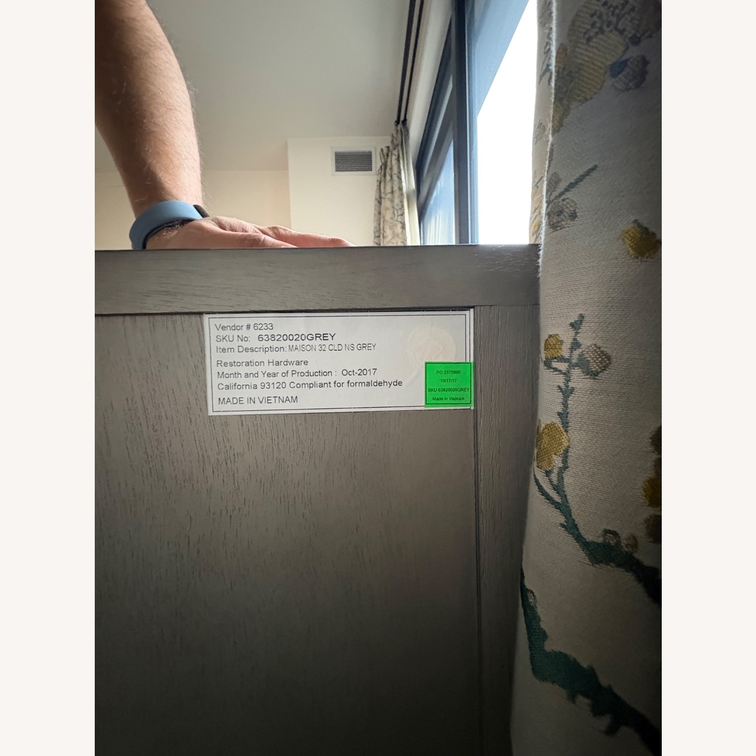 Restoration Hardware Maison Closed Nightstand - image-11