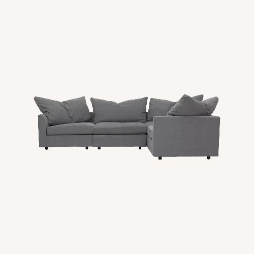 Used Mitchell Gold + Bob Williams 2 Piece Sectional for sale on AptDeco