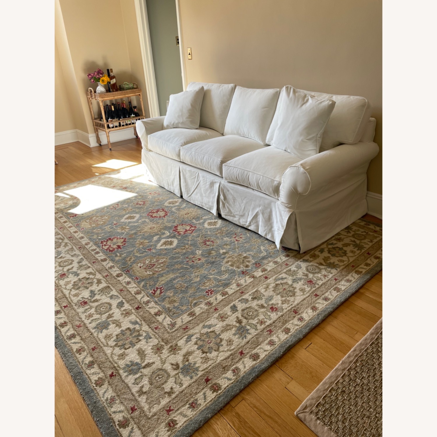 Ethan Allen Bennett Slipcovered Sofa - image-4