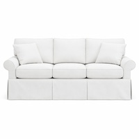 Ethan Allen Bennett Slipcovered Sofa