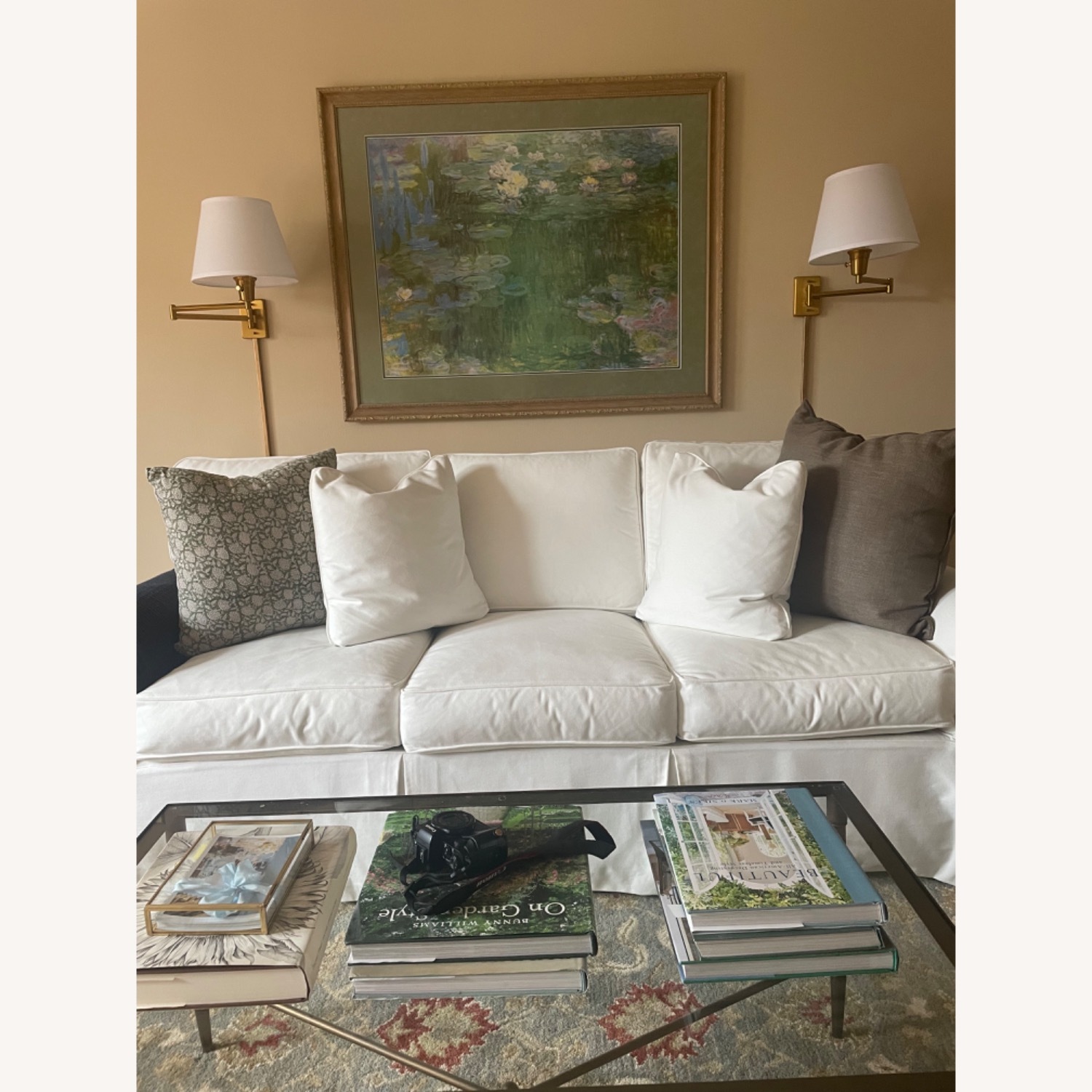 Ethan Allen Bennett Slipcovered Sofa - image-2