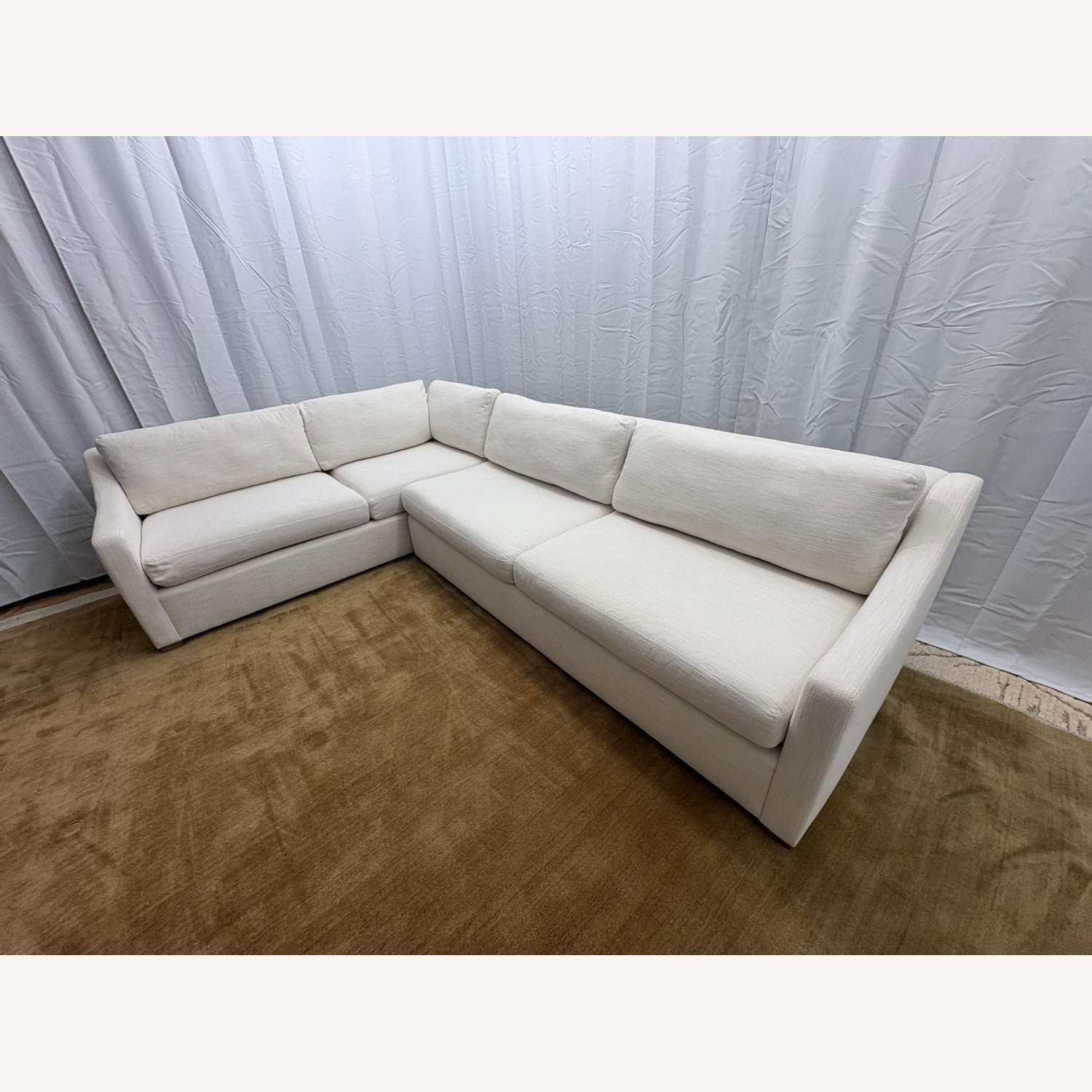 Restoration Hardware Belgian Classic Slope Arm Custom Sectional - image-1