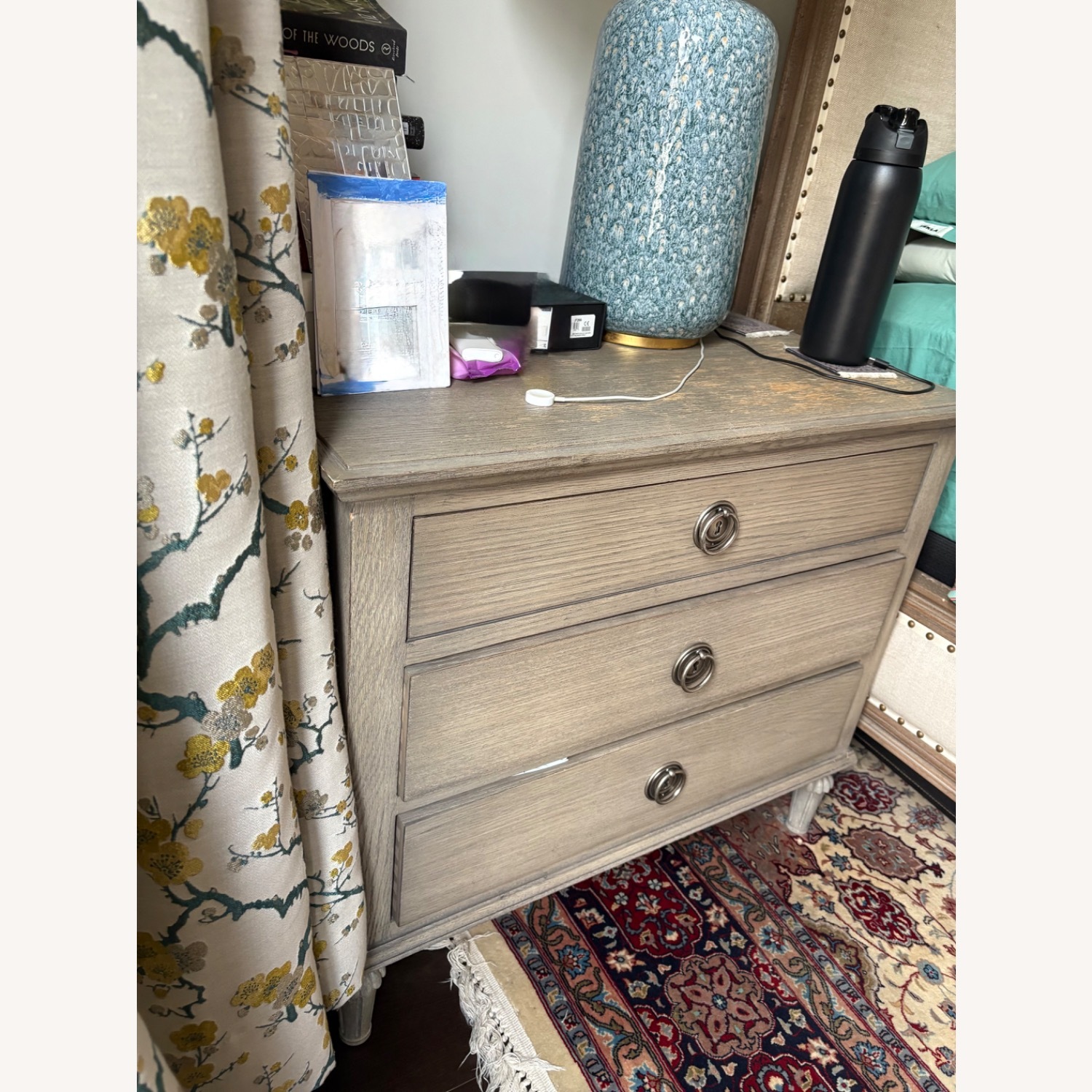 Restoration Hardware Maison Closed Nightstand - image-2