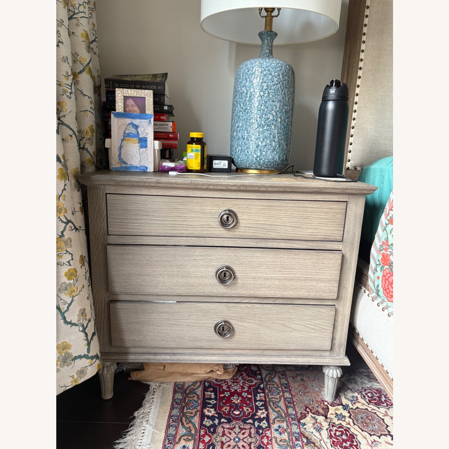 Restoration Hardware Maison Closed Nightstand - image-4