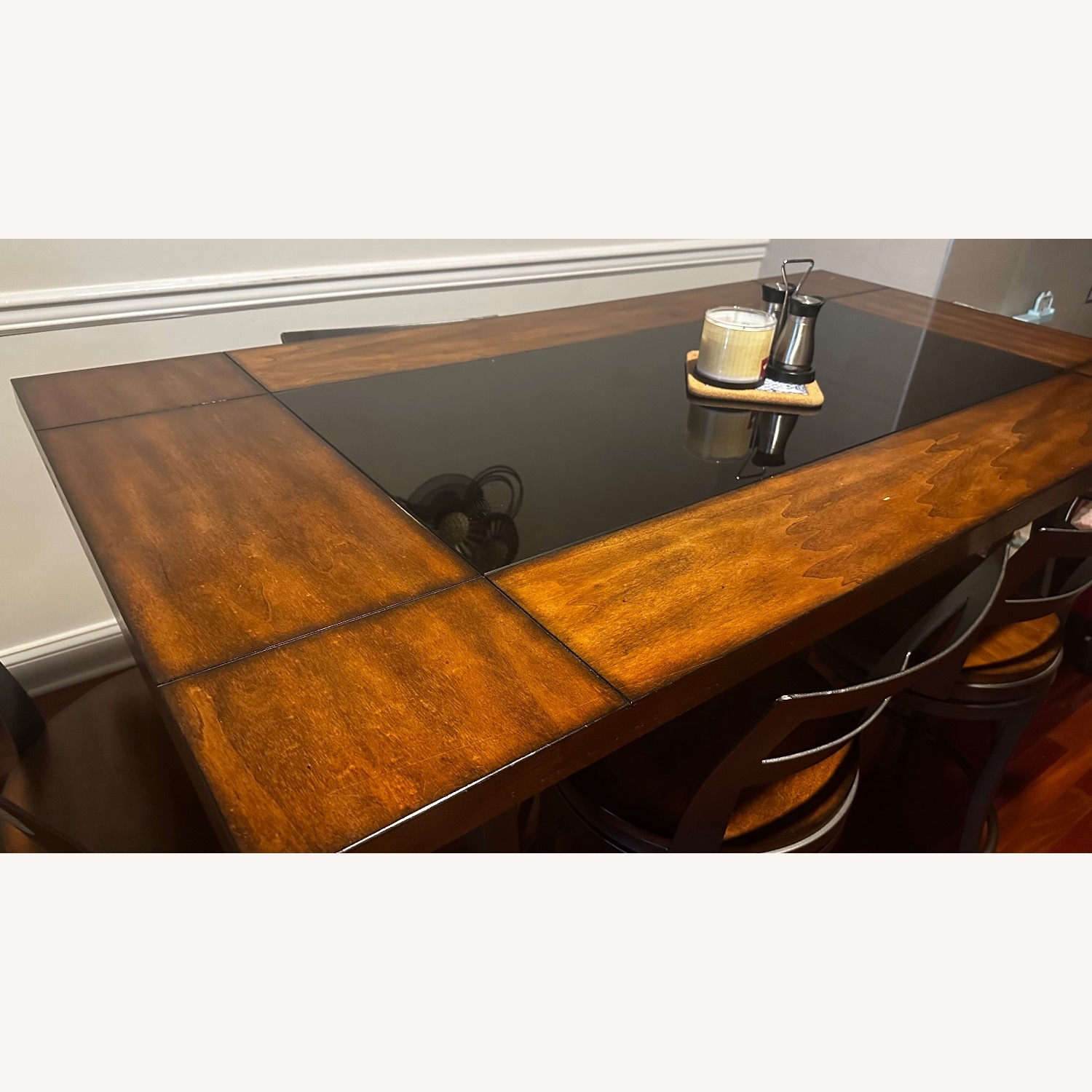 The Brick Wood Dining Set - image-1