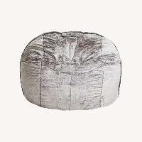 LoveSac SuperSac Bean Bag with Wombat Fur Cover