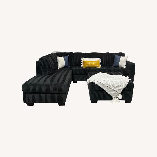 Used Ashley Furniture Blue 3+ Piece Sectional for sale on AptDeco