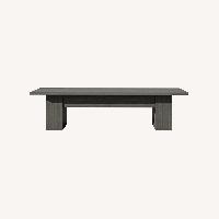 AGOTENI Light Gray Dining Table