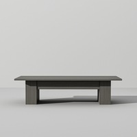 AGOTENI Light Gray Dining Table