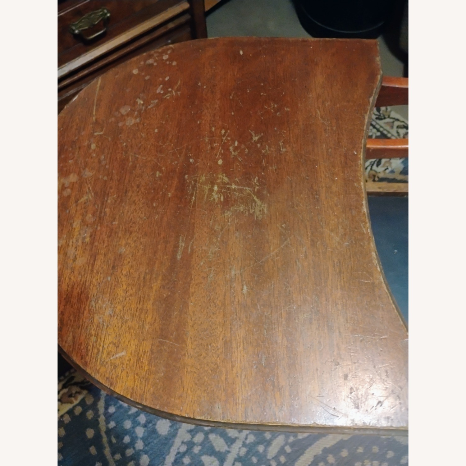 Dark Brown Phone Chair - image-4