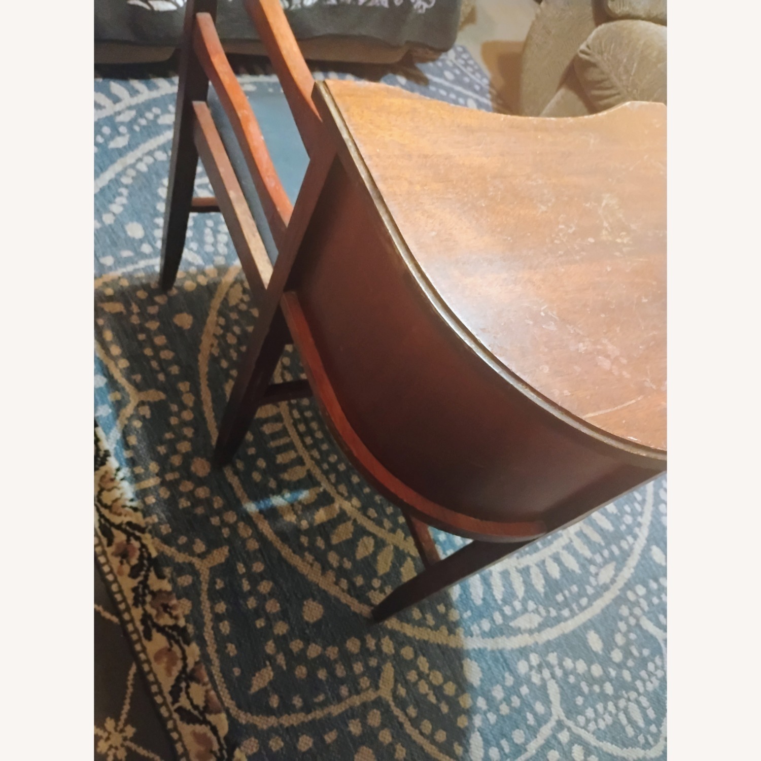 Dark Brown Phone Chair - image-5