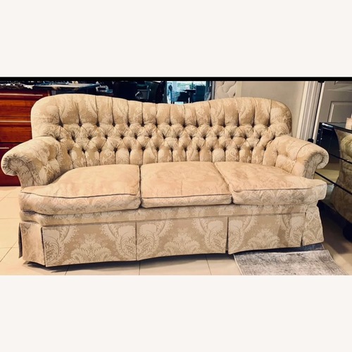 Used Henredon Schoonbeck Natural Fabric 3+ Seater Sofa for sale on AptDeco