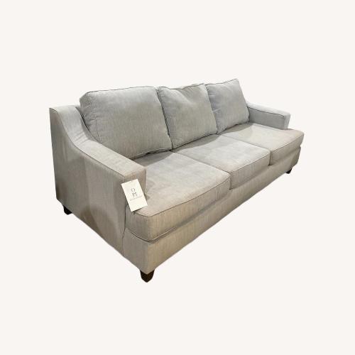 Used Canvas Slope Arm 3-Seat Sofa Grey for sale on AptDeco