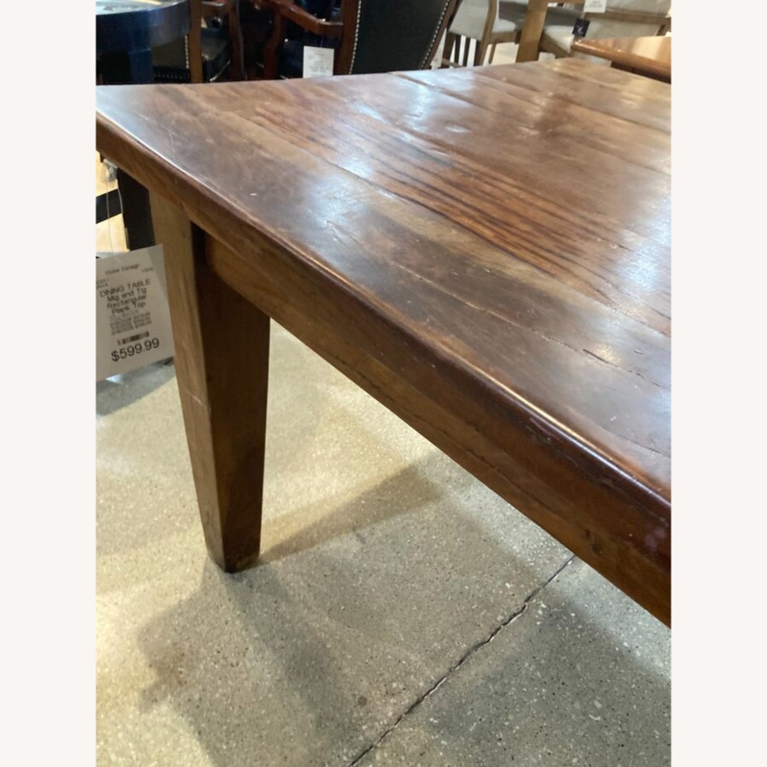 Mig and Tig Rectangular Plank Top Dining Table  - image-5