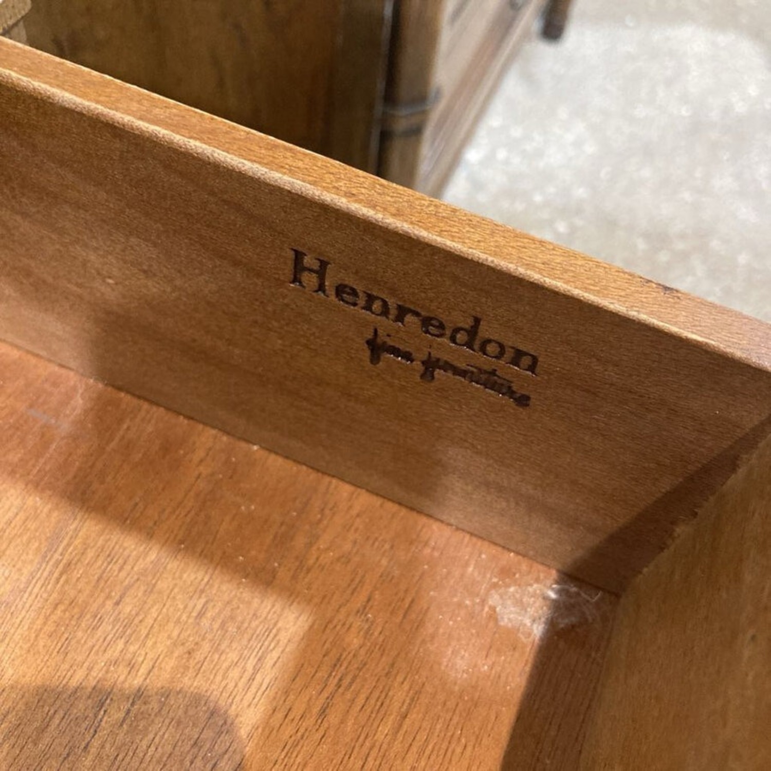 Henredon Mid Century Single Drawer Nightstand - image-10