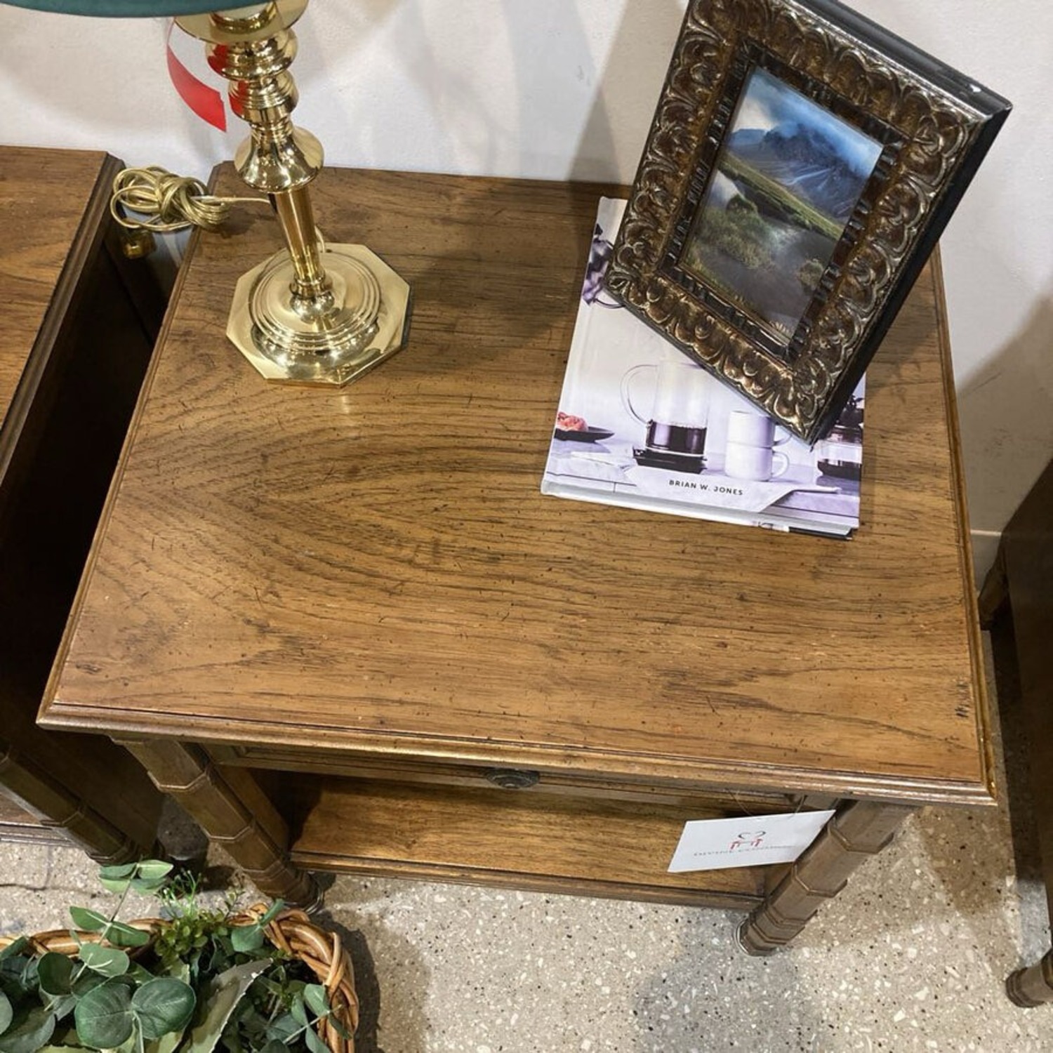 Henredon Mid Century Single Drawer Nightstand - image-4