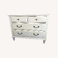 Ethan Allen White Wood Dresser