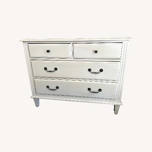 Used Ethan Allen White Wood Dresser for sale on AptDeco