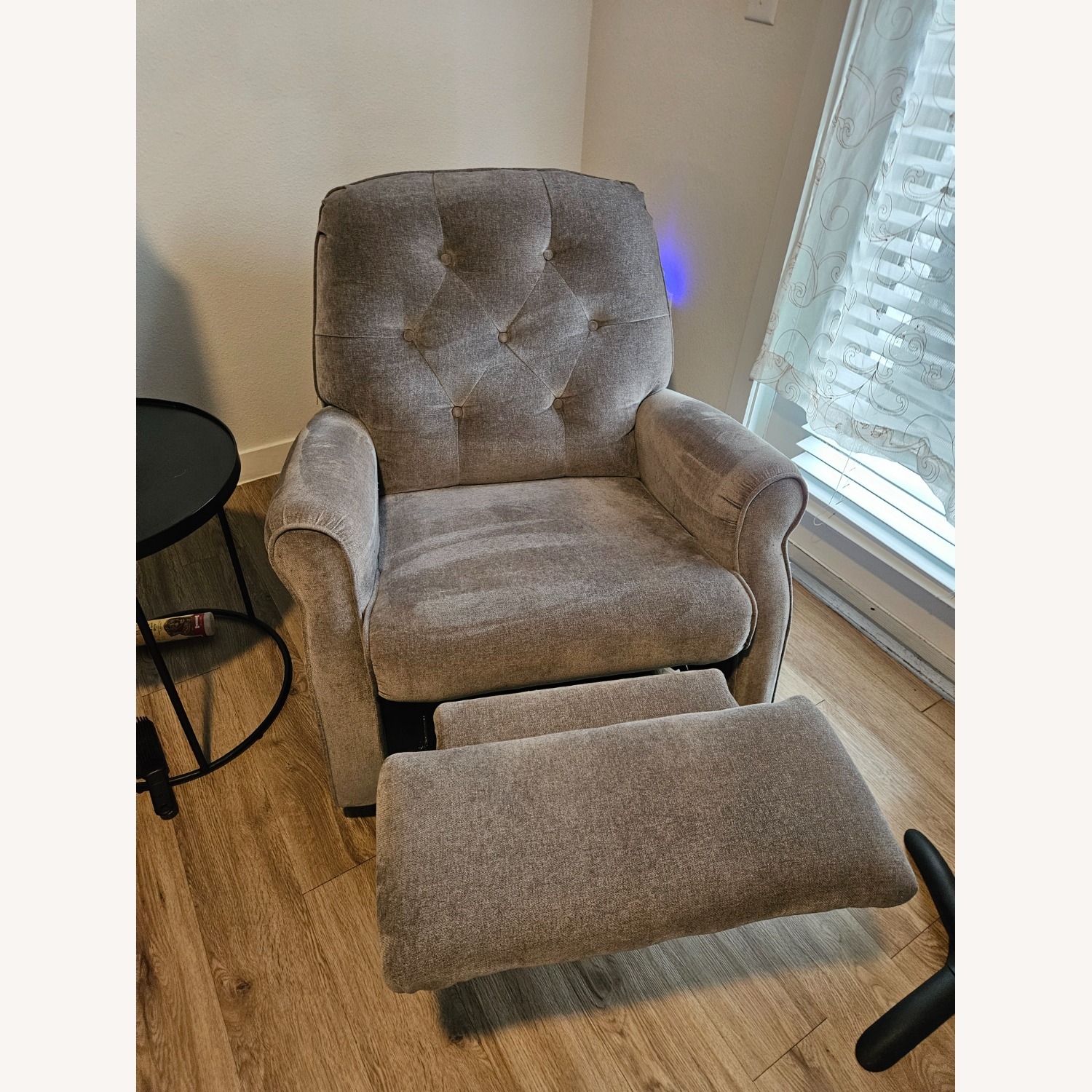  Bob Mills Gray Recliner - image-3