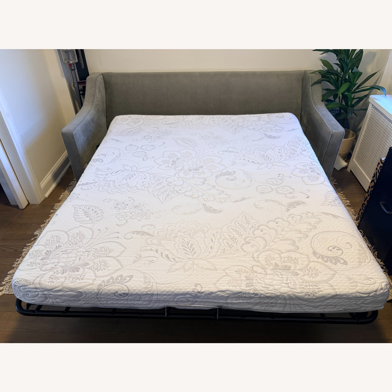 West Elm Light Gray Paidge Sleeper Sofa - image-3