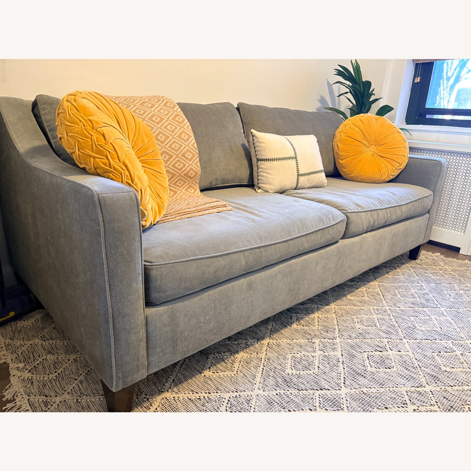 West Elm Light Gray Paidge Sleeper Sofa - image-2