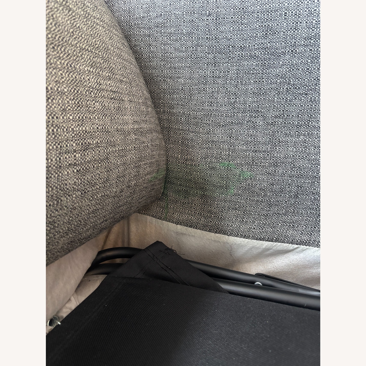 CB2 Light Gray Fabric Sleeper Sofa - image-5