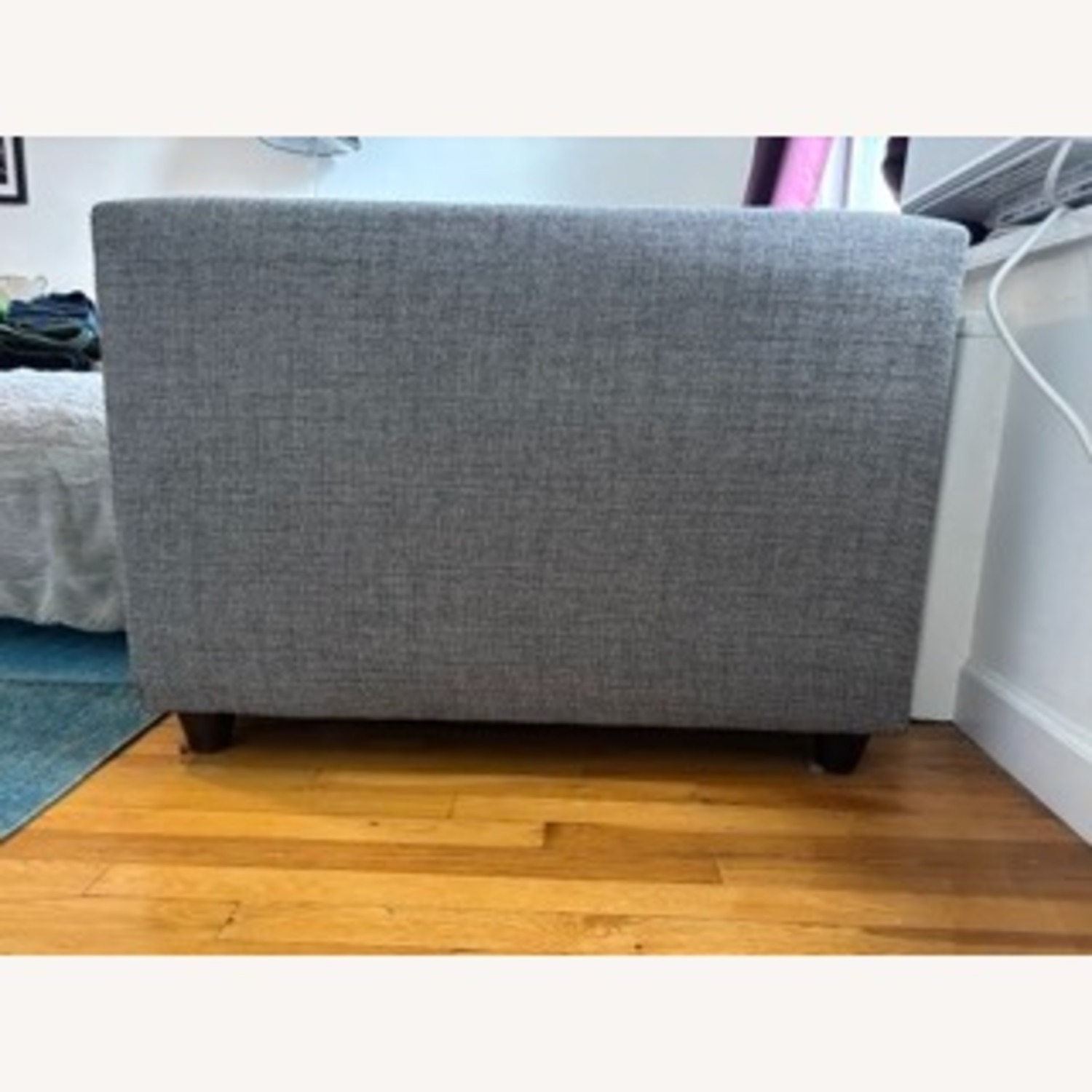CB2 Light Gray Fabric Sleeper Sofa - image-2