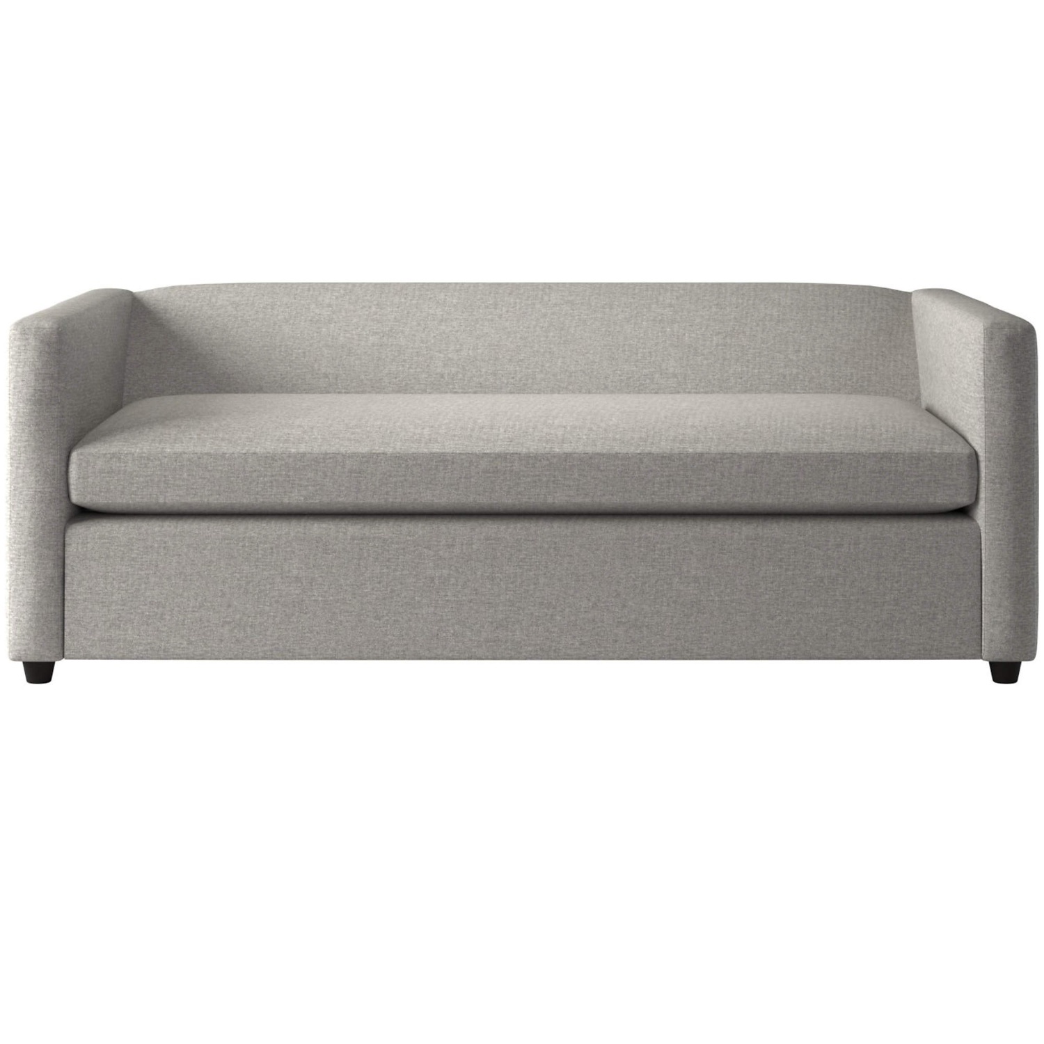 CB2 Light Gray Fabric Sleeper Sofa - image-6