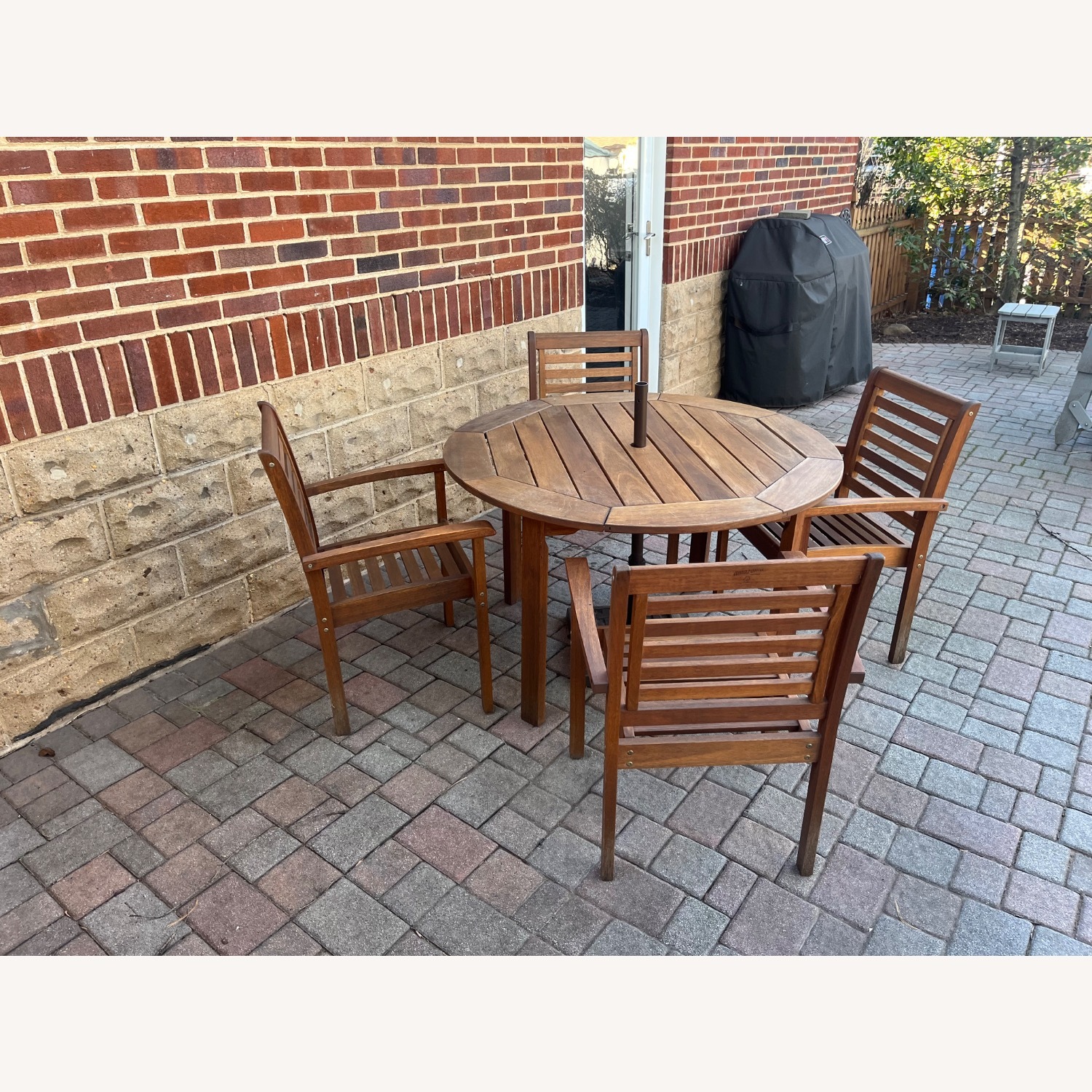 Home Depot Amazonia Eucalyptus Dining Set - image-5