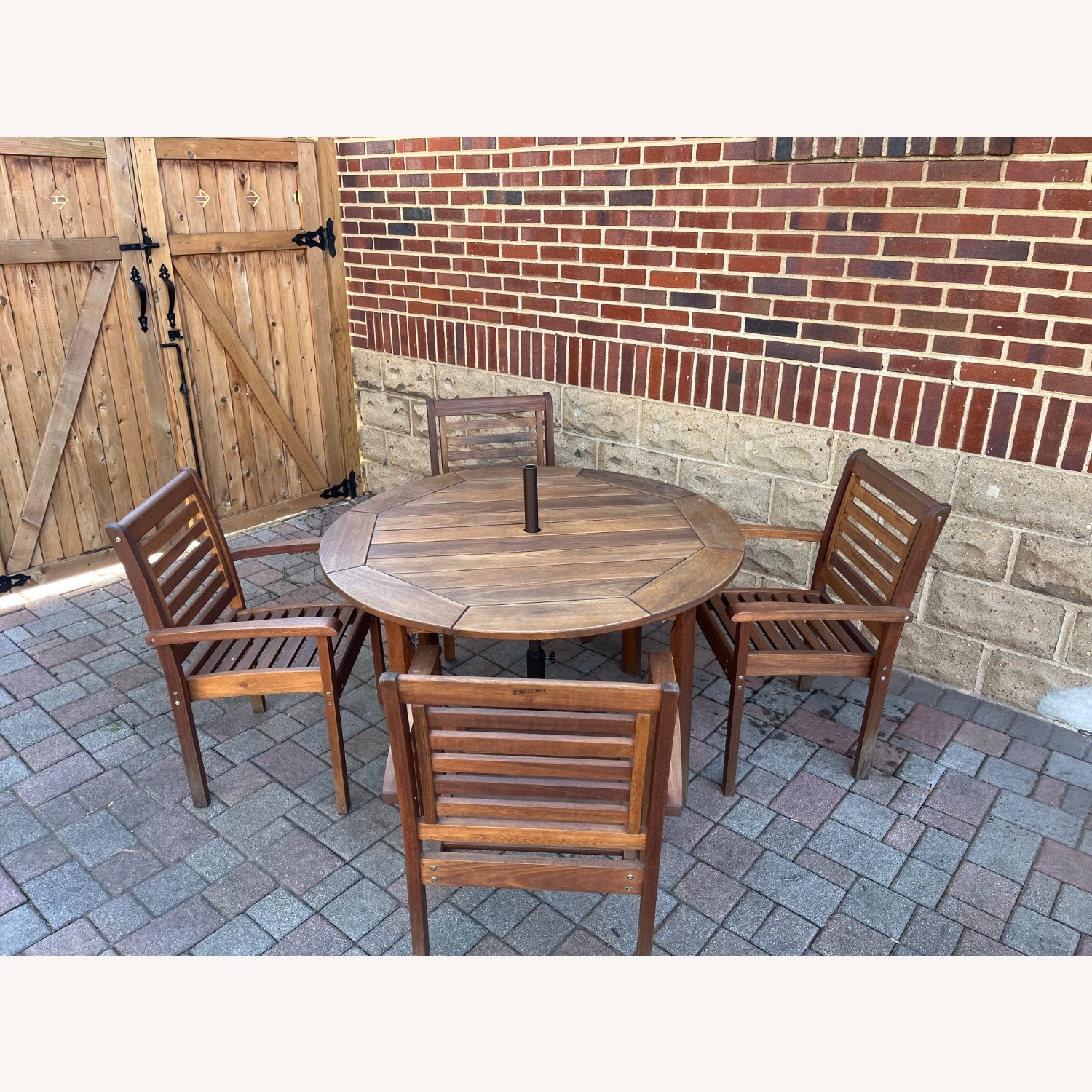 Home Depot Amazonia Eucalyptus Dining Set - image-7