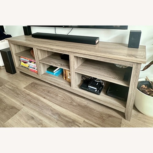 Used Wayfair Natural Wood Media Storage for sale on AptDeco