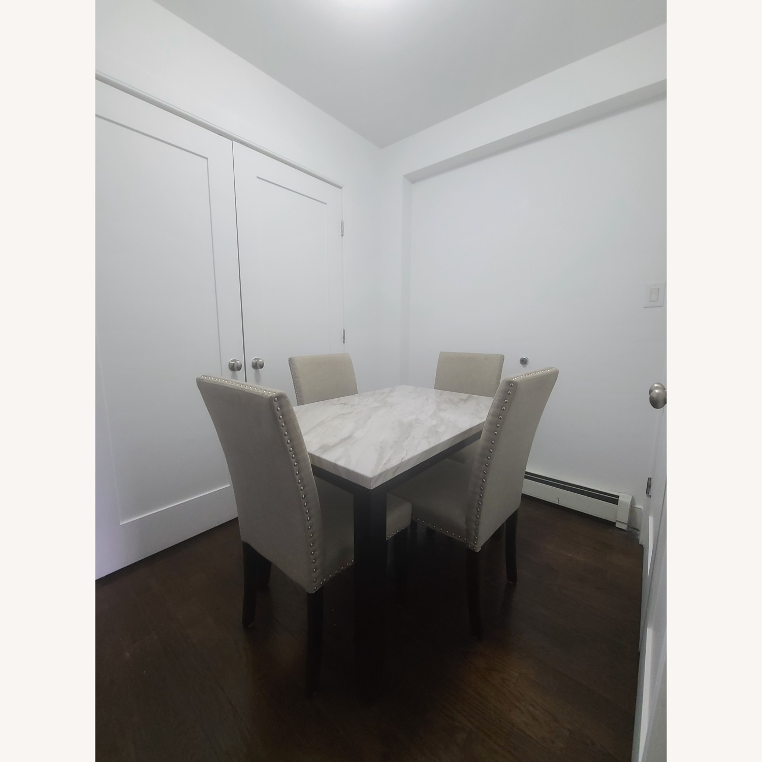 4 Cushion Seat Dining Set - image-2